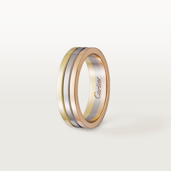 Vendôme Louis Cartier Wedding Ring White gold, yellow gold, rose gold