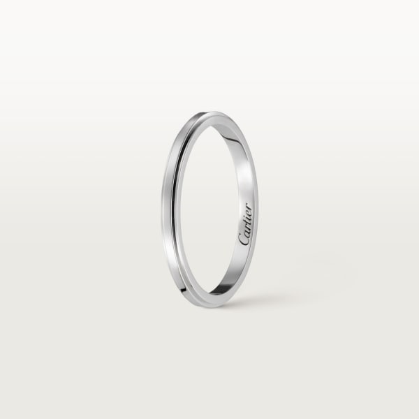 Cartier d'Amour wedding ring Platinum