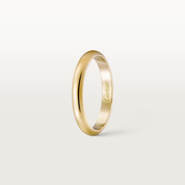 1895 wedding ring Yellow gold