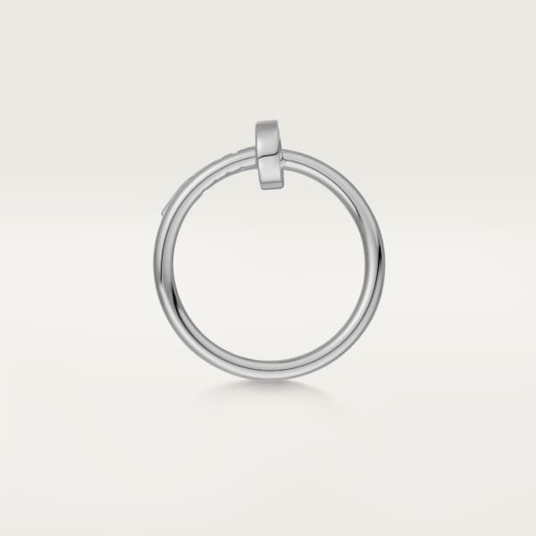 Juste un Clou ring, small model White gold