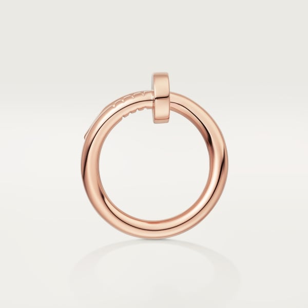 Juste un Clou ring, classic model Rose gold