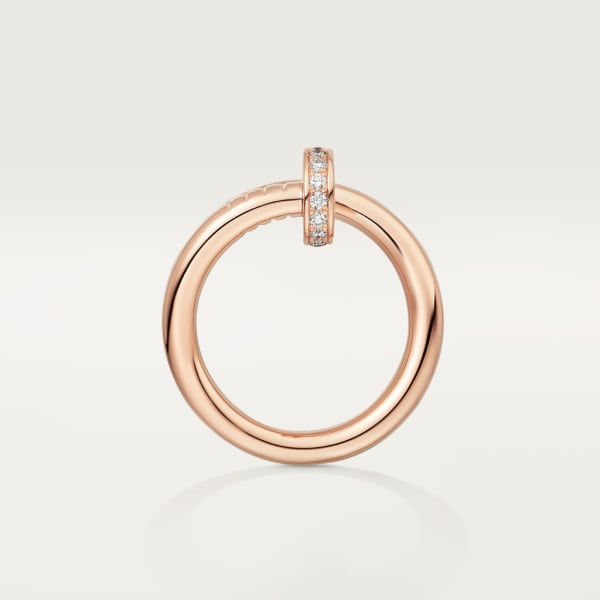 Juste un Clou ring Rose gold, diamonds