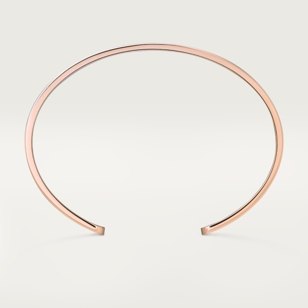 Love bracelet, open, classic model Rose gold