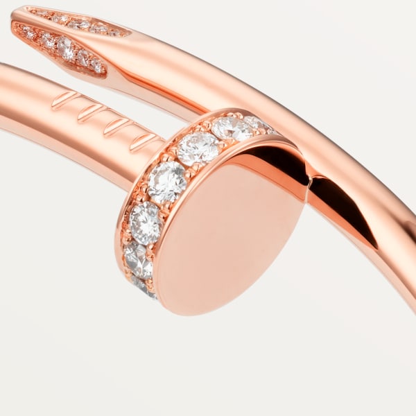 Juste un Clou bracelet Rose gold, diamonds