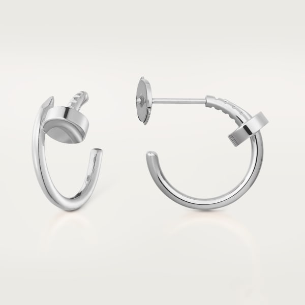 Juste un Clou earrings White gold