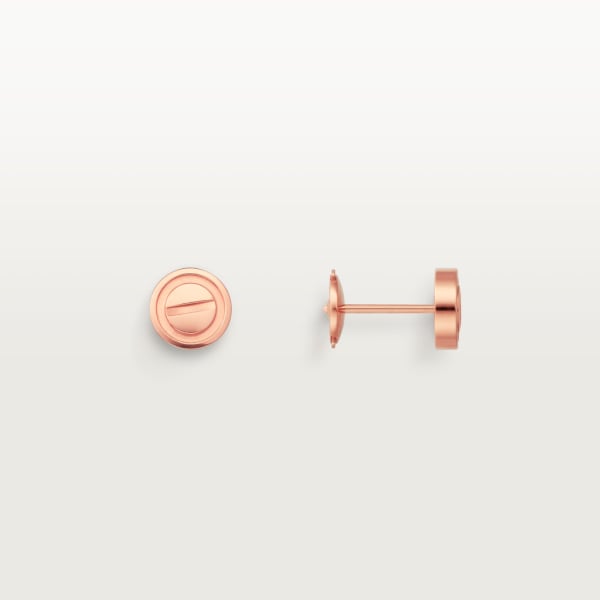 Love earrings Rose gold