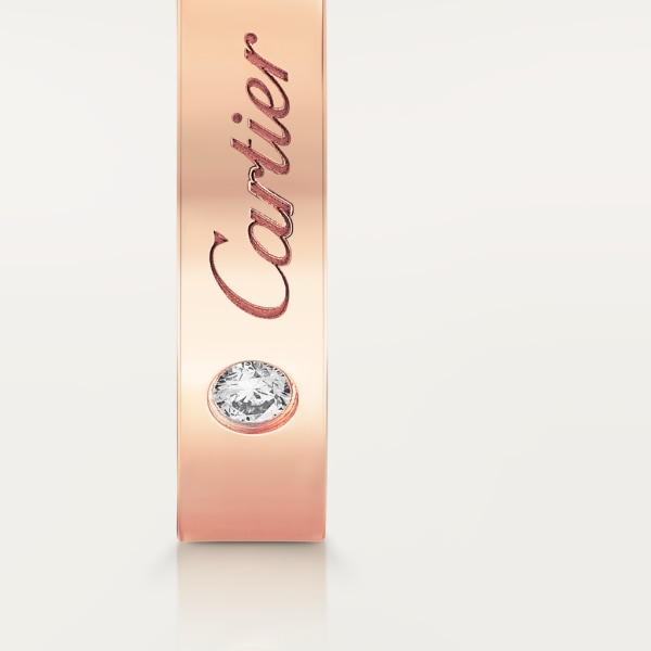 C de Cartier wedding ring Rose gold, diamond