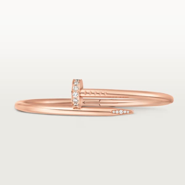 Juste un Clou bracelet Rose gold, diamonds