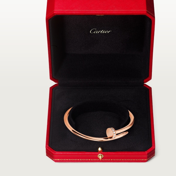 Juste un Clou bracelet Rose gold, diamonds