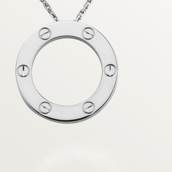 Love necklace White gold