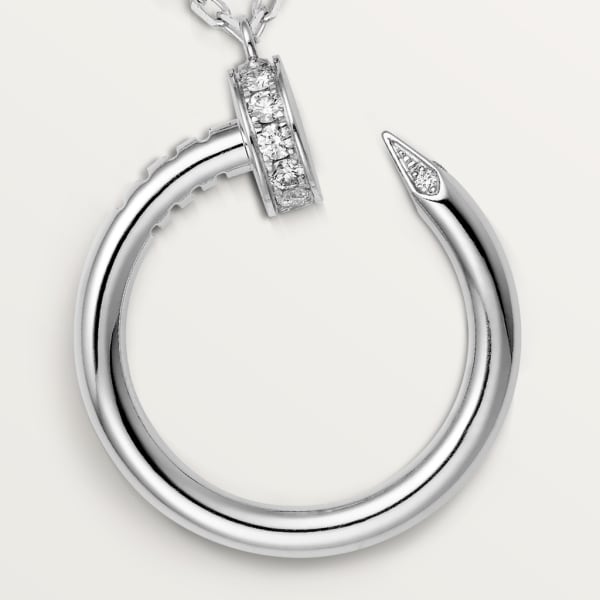 Juste un Clou necklace White gold, diamonds