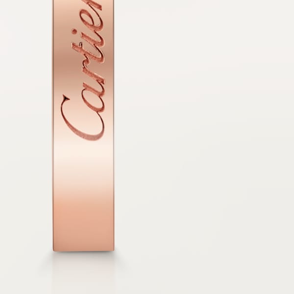 C de Cartier wedding ring Rose gold