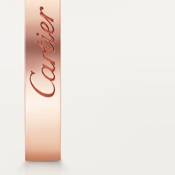 C de Cartier wedding ring Rose gold