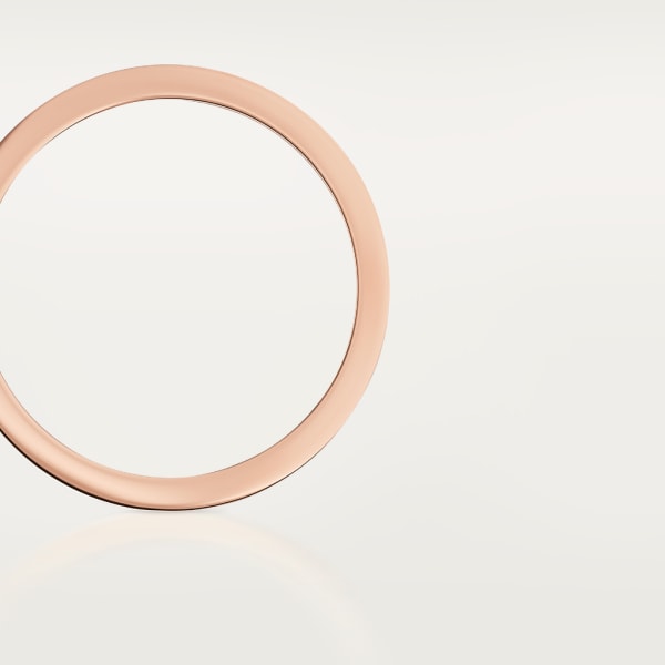 C de Cartier wedding ring Rose gold