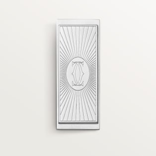 C de Cartier decor money clip Stainless steel