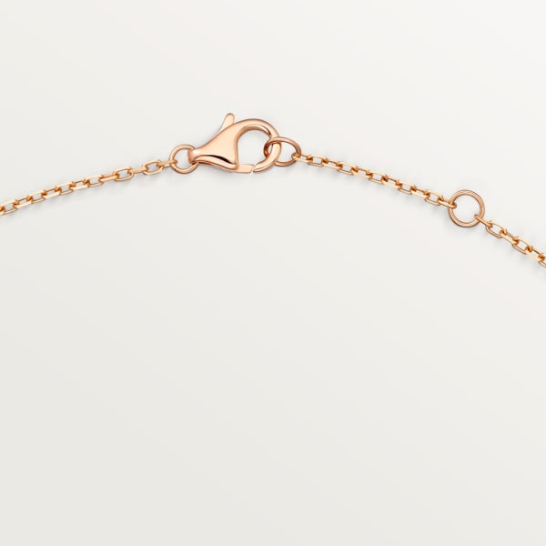 Juste un Clou necklace Rose gold, diamonds