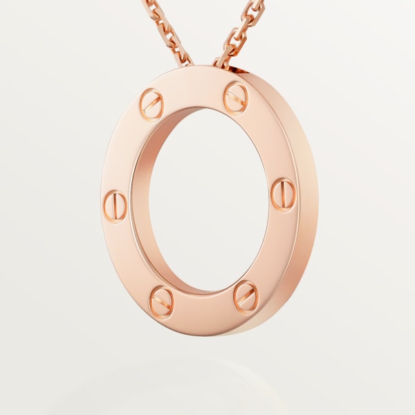 Love necklace Rose gold