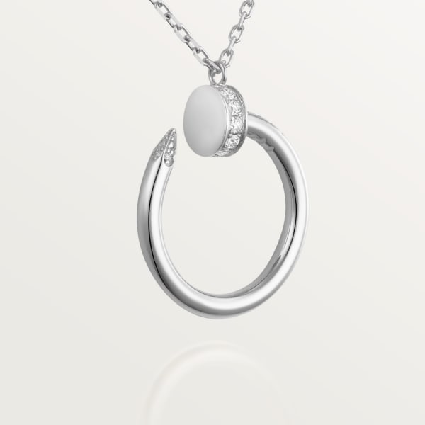 Juste un Clou necklace White gold, diamonds