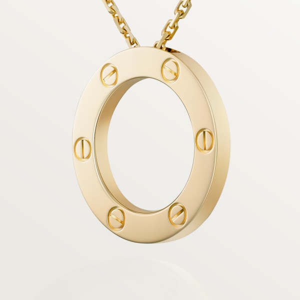 Love necklace Yellow gold