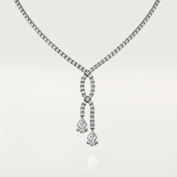 High Jewellery necklace White gold, diamonds