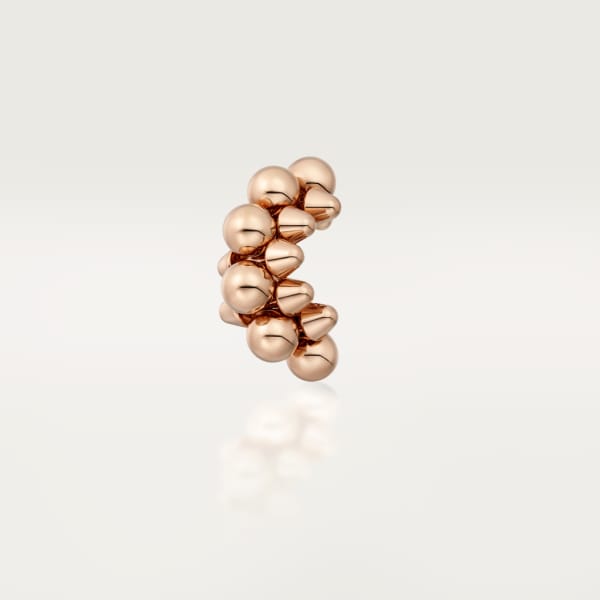 Clash de Cartier single earring, XL model Rose gold