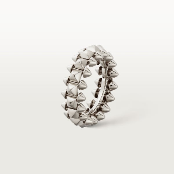 Clash de Cartier ring Medium Model Non-rhodium-finish White gold