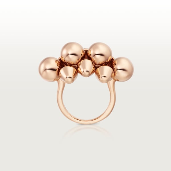 Clash de Cartier ring, XL model Rose gold