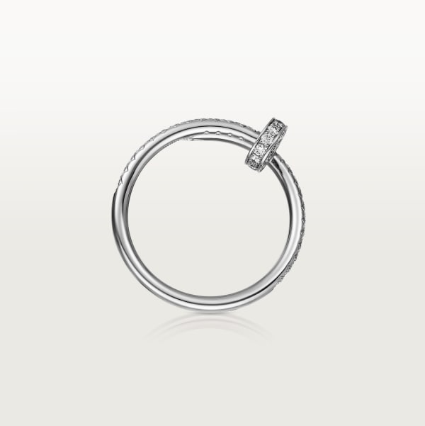 Juste un Clou ring White gold, diamonds