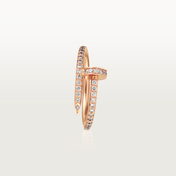 Juste un Clou ring Rose gold, diamonds