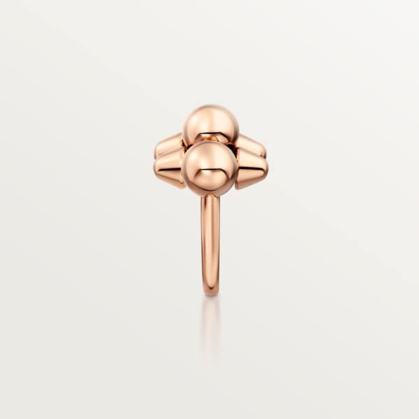 Clash de Cartier ring, XL model Rose gold