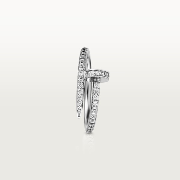 Juste un Clou ring White gold, diamonds