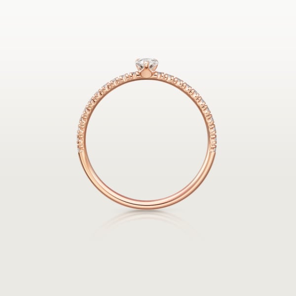 Etincelle de Cartier ring Rose gold, diamonds