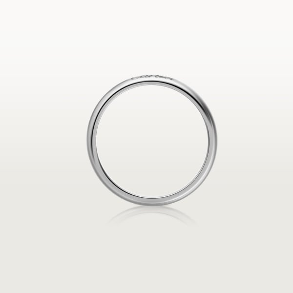 C de Cartier wedding ring Platinum