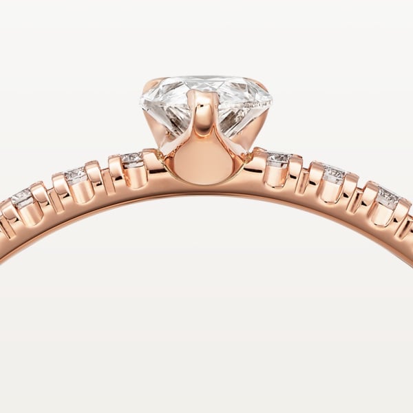 Etincelle de Cartier ring Rose gold, diamonds