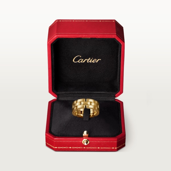 Maillon Panthère ring Yellow gold