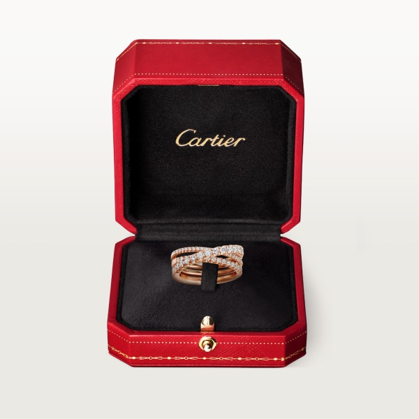 Etincelle de Cartier ring Rose gold, diamonds