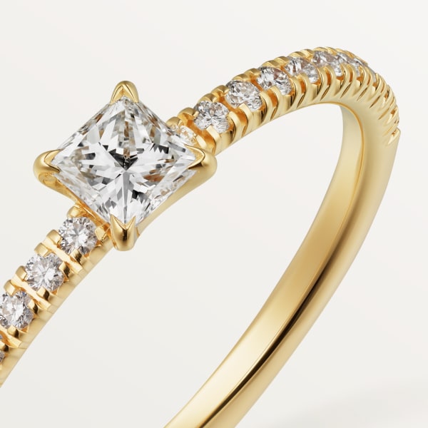 Etincelle de Cartier ring Yellow gold, diamonds