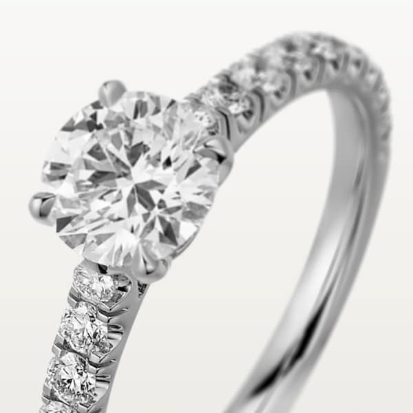 Solitaire 1895 Platinum, diamonds