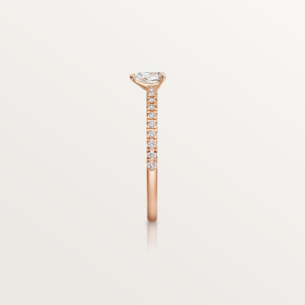 Etincelle de Cartier ring Rose gold, diamonds