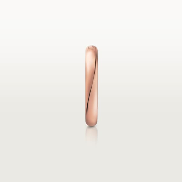 C de Cartier wedding ring Rose gold