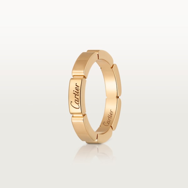 Maillon Panthère wedding ring Yellow gold