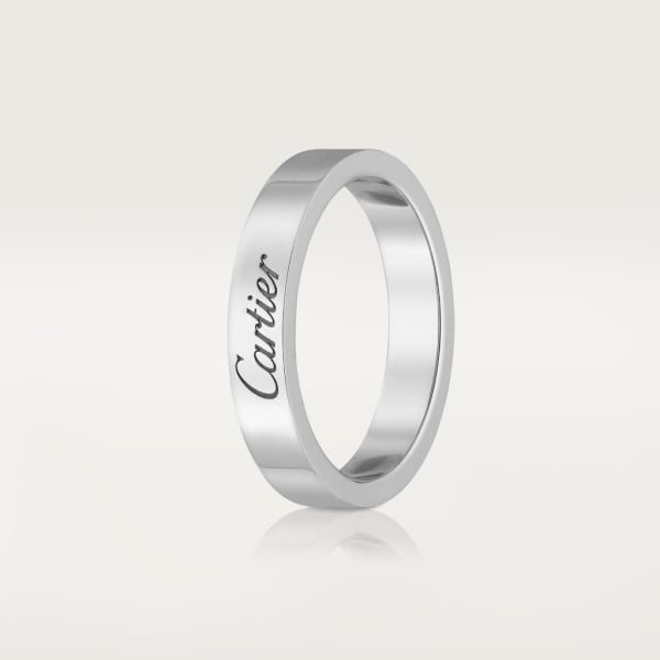 C de Cartier wedding ring Platinum