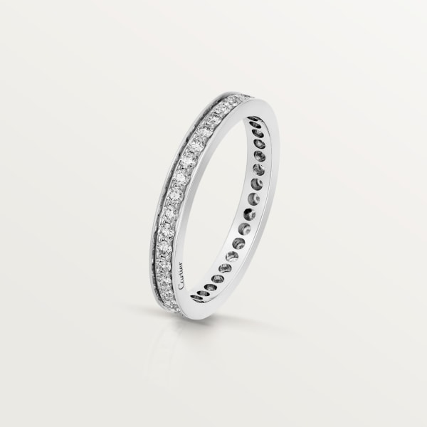 Ballerine wedding ring Platinum, diamonds