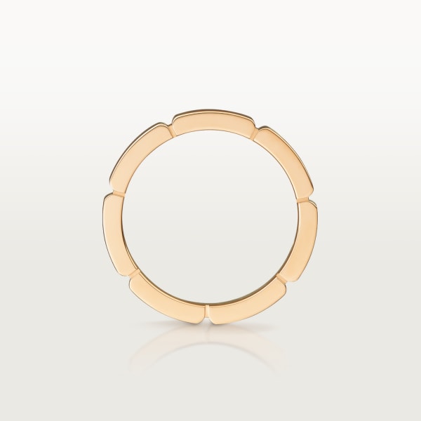 Maillon Panthère wedding ring Yellow gold