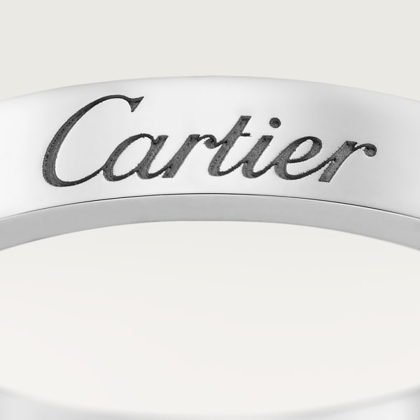 C de Cartier wedding ring Platinum