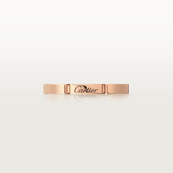 Maillon Panthère wedding ring Rose gold