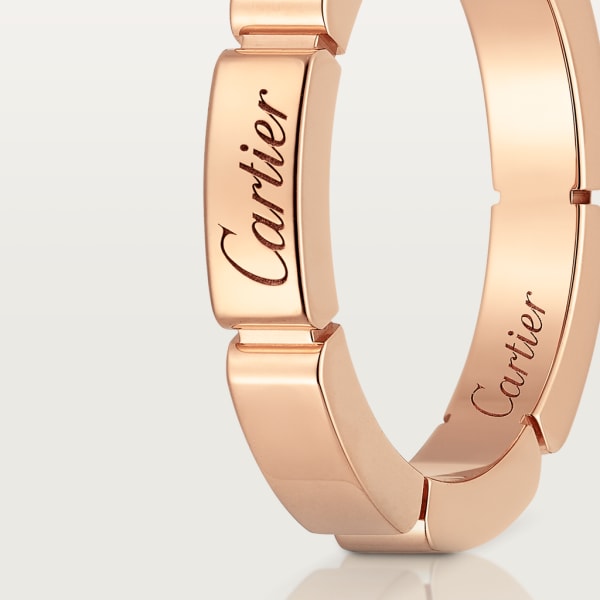 Maillon Panthère wedding ring Rose gold