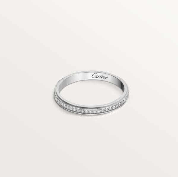 Cartier d'Amour wedding ring Platinum, diamonds