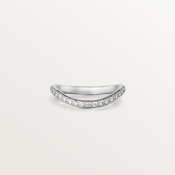 Trinity Ruban wedding ring Platinum, diamond