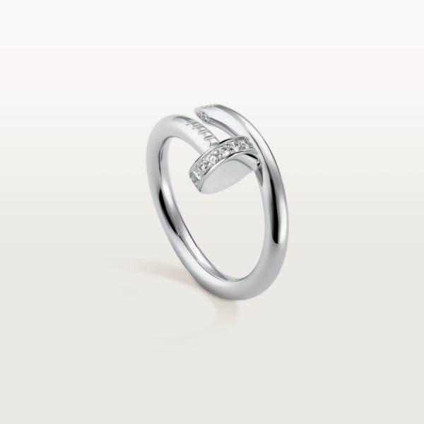 Juste un Clou ring White gold, diamonds